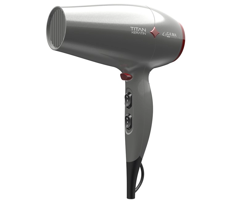 GAMA SECADOR DE PELO TITAN KERATIN GRIS GAMA