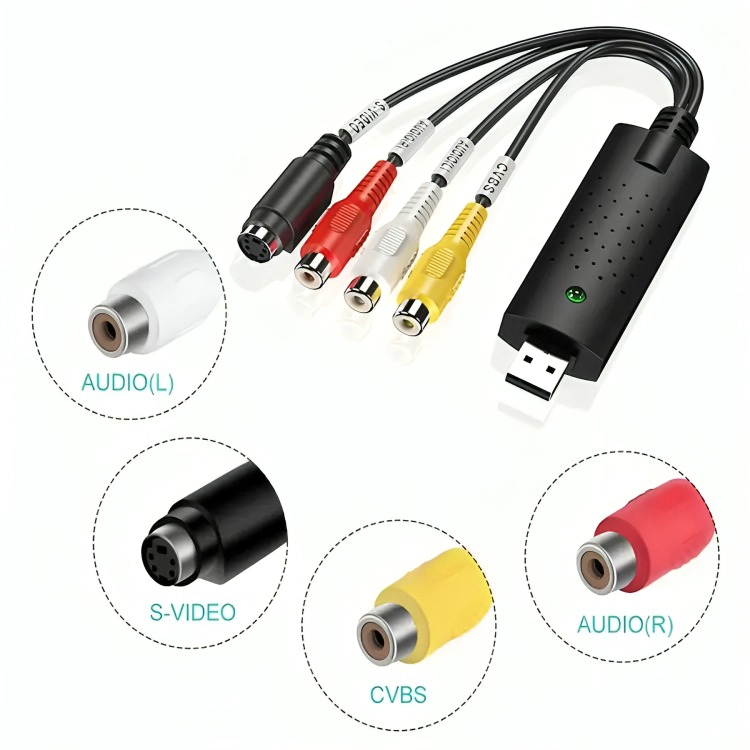 CAPTURADORA DE AUDIO VIDEO USB - 2