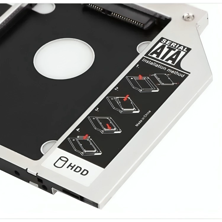 CADDY ADAPTADOR NOTEBOOK SATA HDD SSD - 2