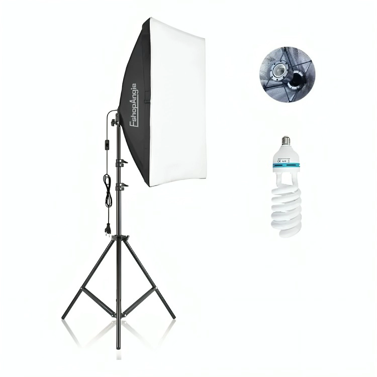 KIT DE ILUMINACION SOFTBOX ESTUDIO DE FOTOGRAFIA