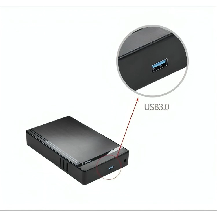 COFRE DISCO DURO 3.5 USB 3.0 HORIZONTAL SATA - 1
