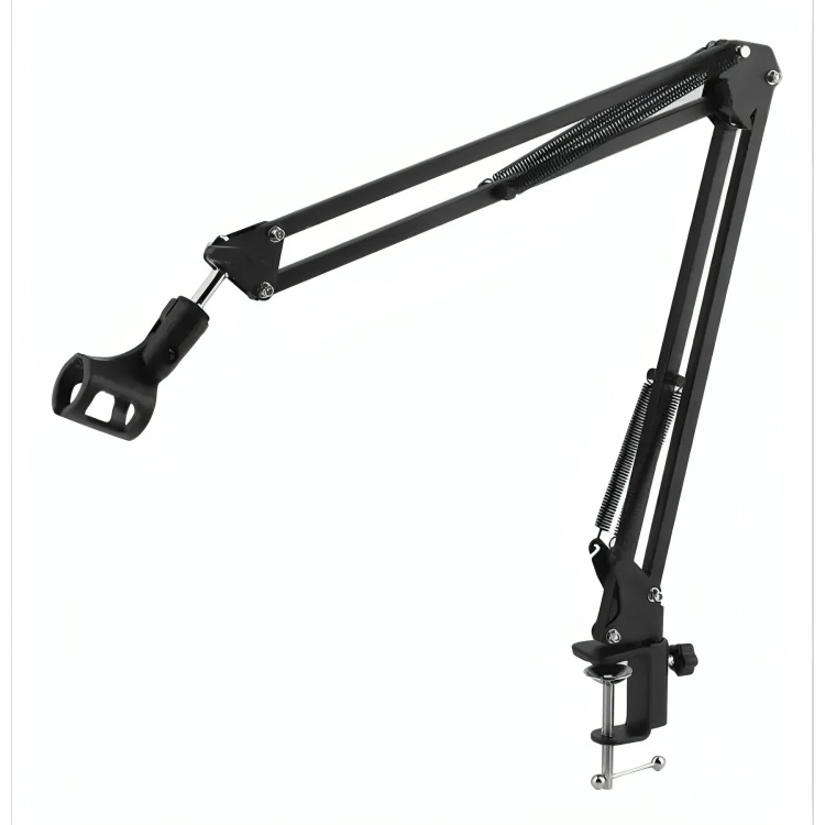 BRAZO SOPORTE DE MICROFONO AJUSTABLE ATRIL METALICO - 1