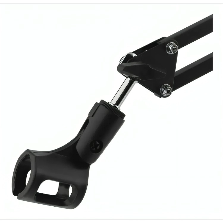 BRAZO SOPORTE DE MICROFONO AJUSTABLE ATRIL METALICO - 2