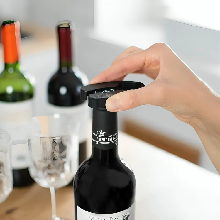 SET DE VINO SACACORCHOS CON FORMA DE BOTELLA - 4
