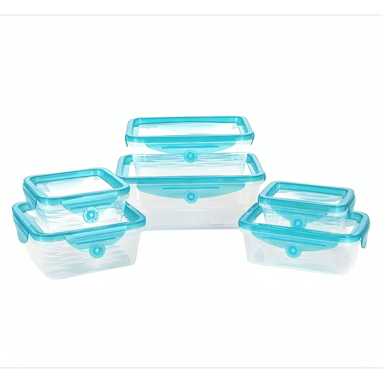 TAPER TUPPER HERMETICO PACK 6 + TAPA SILICONA FLEXIBLE - 4