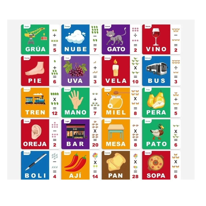 JUEGO APRENDIZAJE 32 FICHAS - 3