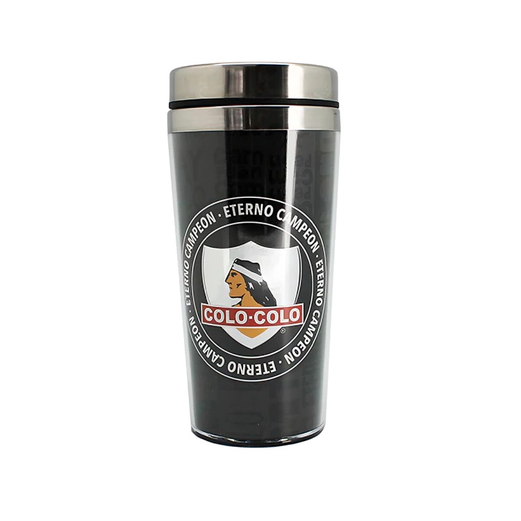 MUG TERMICO LOGO PLATEADO COLO COLO - 1
