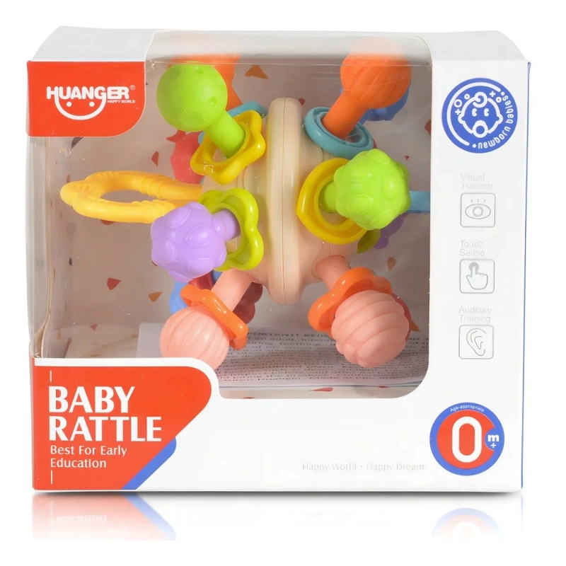 PELOTA ESTIMULANTE BEBE DE GOMA - 4