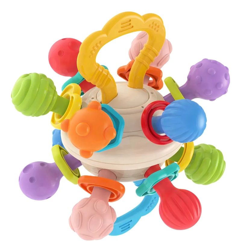 PELOTA ESTIMULANTE BEBE DE GOMA - 6