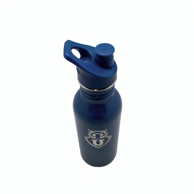 BOTELLA METALICA  600 ML  U DE CHILE - 1
