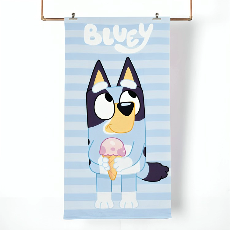 TOALLA DE PLAYA 70×140 CM + BOLSO /BLUEY STRIPES – MASHINI - 2