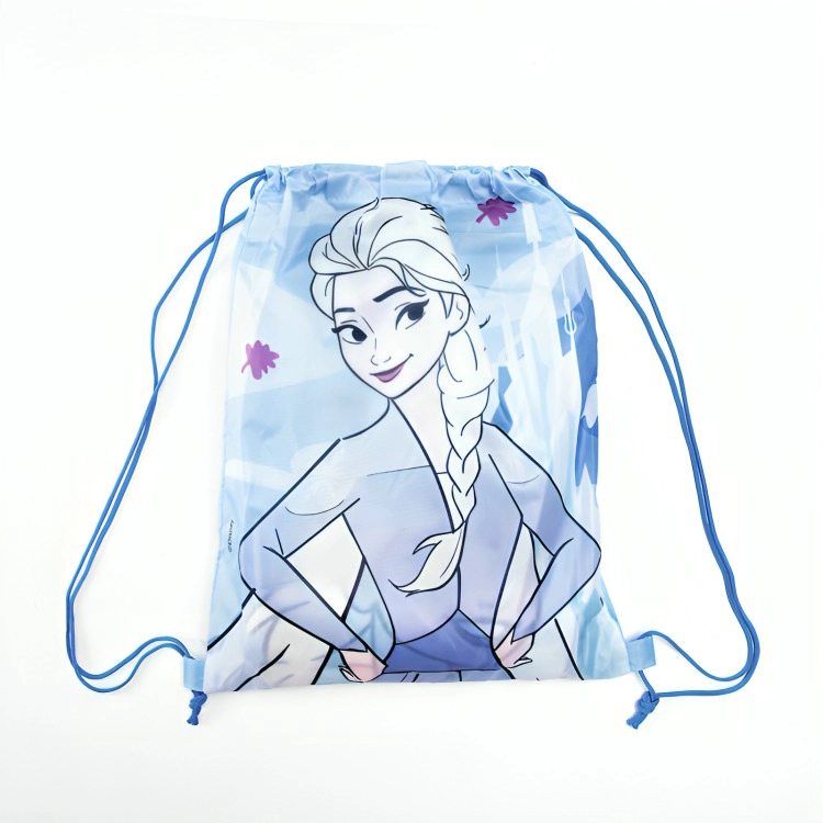 TOALLA DE PLAYA 70×140 CM + BOLSO /FROZEN CASTILLO – MASHINI - 2