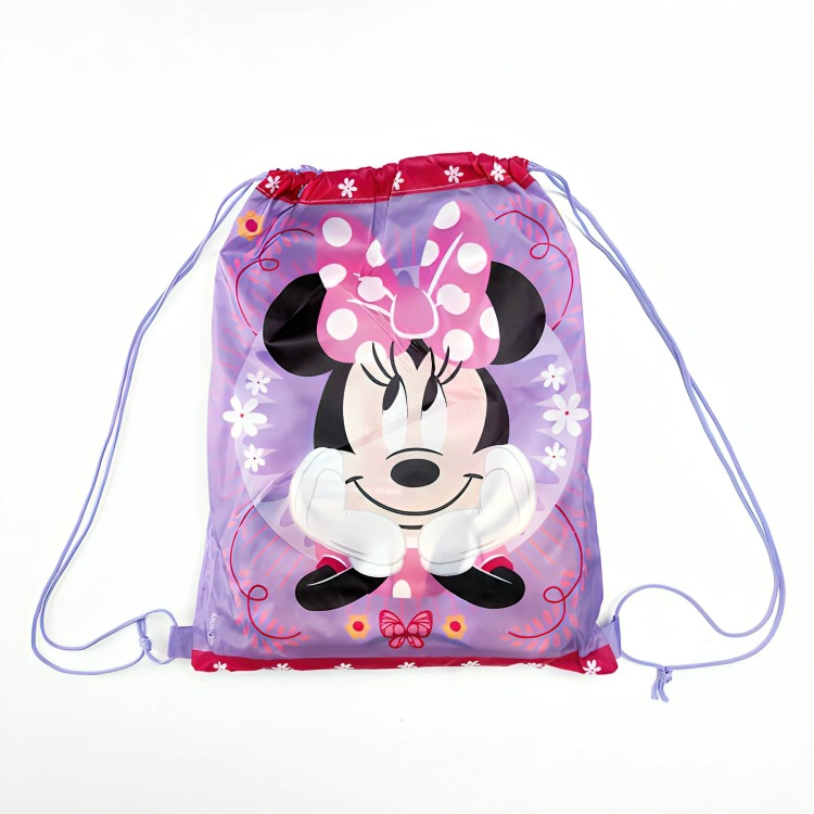 TOALLA DE PLAYA 70×140 CM + BOLSO /MINNIE PAJARO – MASHINI - 3