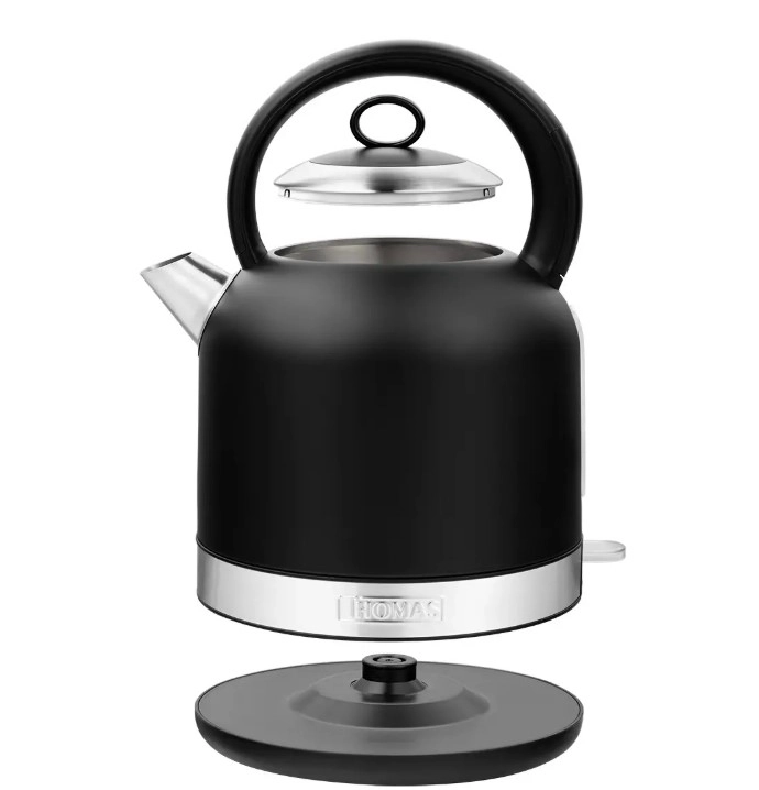 HERVIDOR NEGRO MATE 2,5 LTS TH-6510N THOMAS - 3
