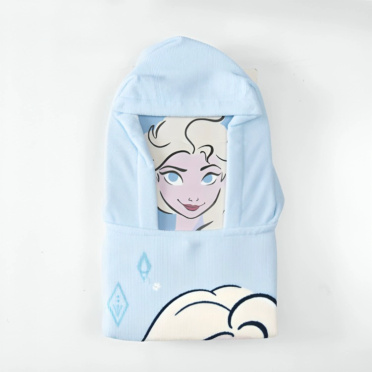 TOALLA DE PLAYA CON CAPUCHA FROZEN WARM - 3