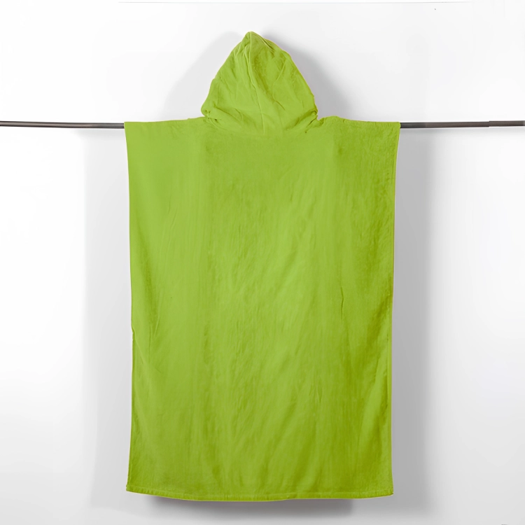 PONCHO DE PLAYA 70×100 CM./ VERDE – MASHINI - 2