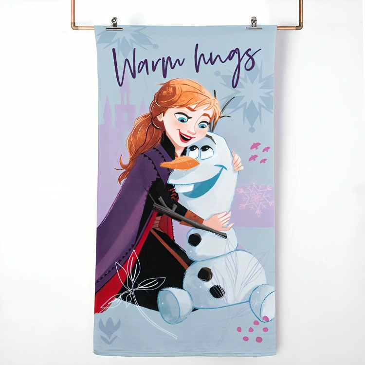 TOALLA DE PLAYA+ BOLSO FROZEN HUG - 1