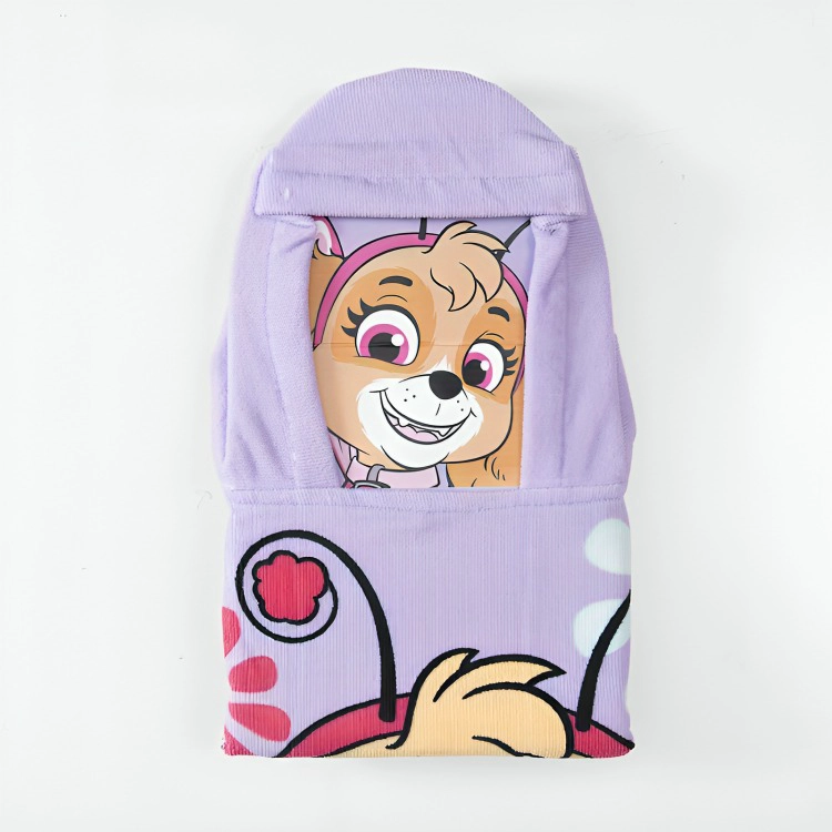TOALLA DE PLAYA CON CAPUCHA  PAW PATROL MARIPOSA - 1