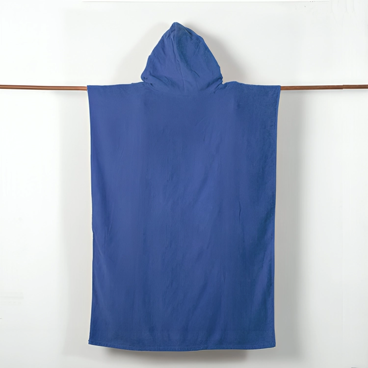 PONCHO DE PLAYA 70×100 CM. / AZUL – MASHINI - 2