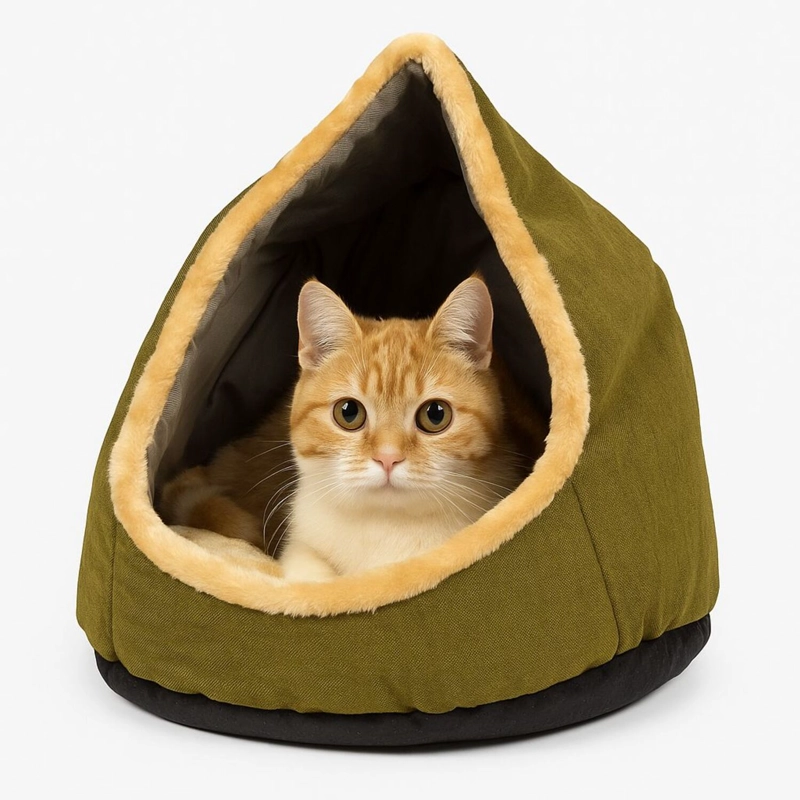 CAMA MASCOTA NIDO COLOR VERDE - 3
