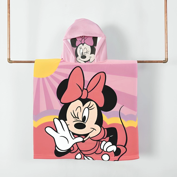 TOALLA DE PLAYA CON CAPUCHA MINNIE CHOOSE - 3