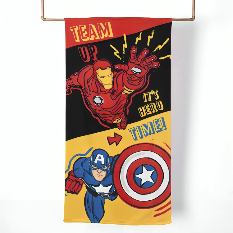 SET TOALLA DE PLAYA 70×140 CM. + TESORO/ AVENGERS HERE – MASHINI - 3