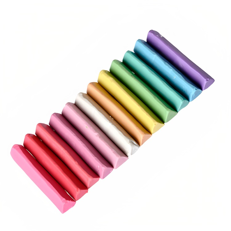 PACK 4 PLASTICINAS TRIANGULAR PASTEL 12 COLORES - 1
