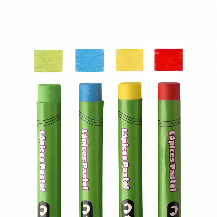 PACK 4 SET DE LAPICES PASTEL 12 UNIDADES - 1