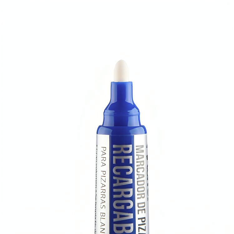 PACK 3 MARCADOR DE PIZARRA RECARGABLE / AZUL – TORRE - 1