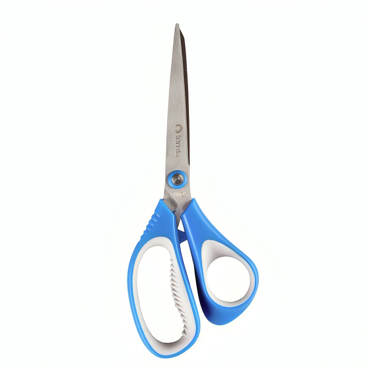 PACK 3 TIJERA DE OFICINA 7.5″ ERGONOMICA BLISTER – TORRE - 1