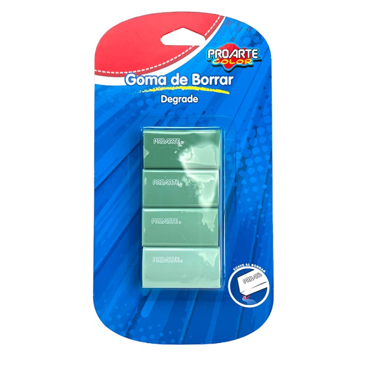 PACK 4 DE SET 4 GOMAS COLOR DEGRADE - 1