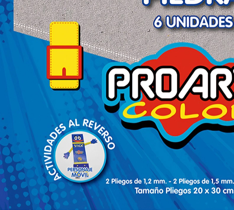 PACK 3 BOLSON CARTON PIEDRA – PROARTE - 1