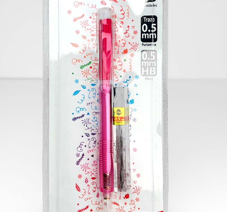 PACK 3 PORTAMINA + MINAS 0.5 MM – PENTEL - 2
