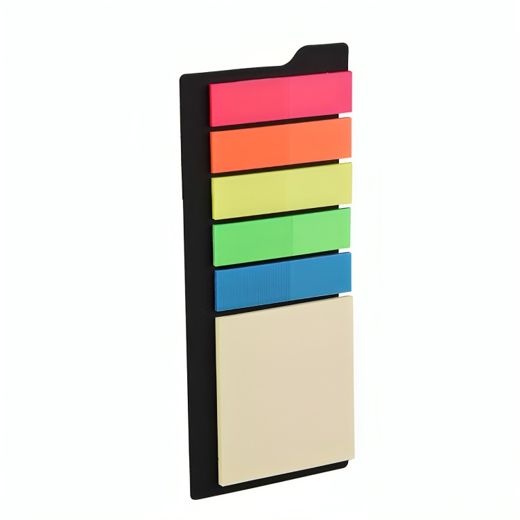PACK 3 NOTAS BANDERITAS + PAD AMARILLO – TORRE - 2