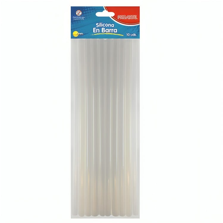 PACK 4 DE SET 10 SILICONAS EN BARRA 7 MM - 1