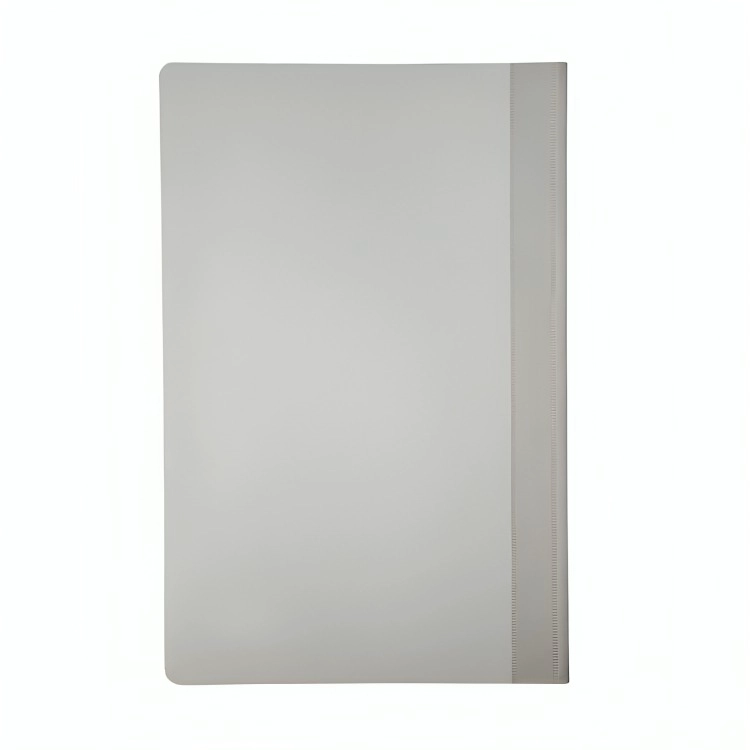 PACK 4 CARPETA PVC PLAST FILE OFICIO GRIS - 3