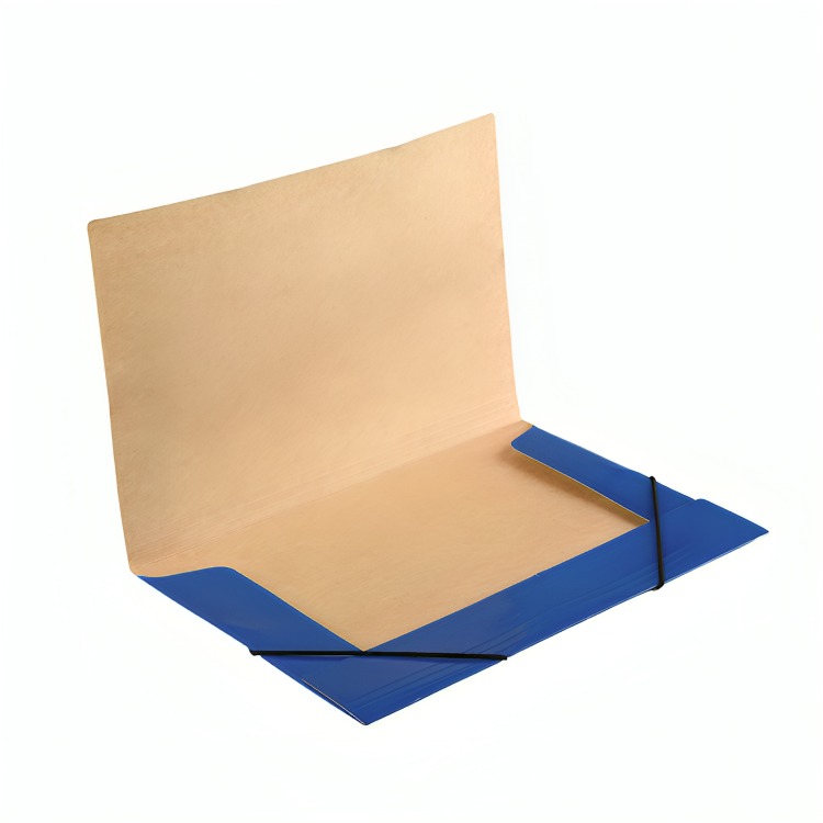 PACK 4 CARPETA OFICIO CARTERA AZUL - 1
