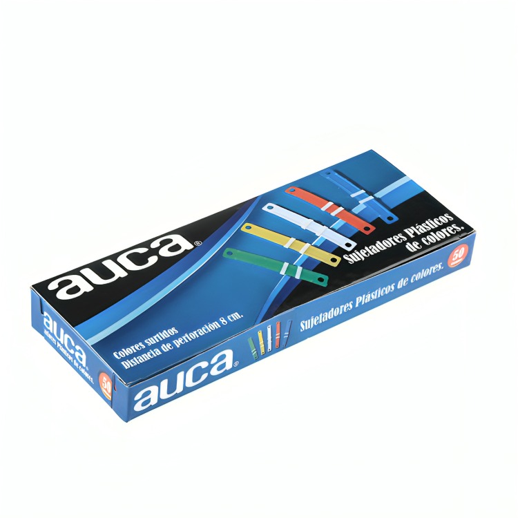 PACK 4 SUJETADORES PLASTICOS COLORES 50 UNID - 3