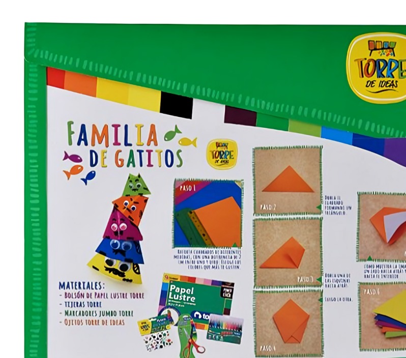 PACK 3 BOLSON PAPEL LUSTRE 20 HOJAS – TORRE - 1