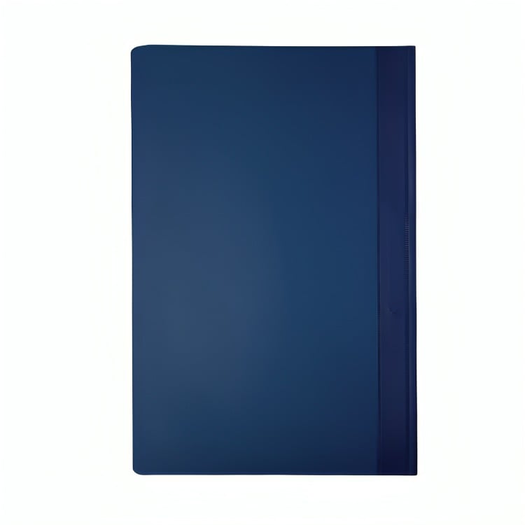 PACK 4 CARPETA PVC PLAST FILE OFICIO AZUL - 1