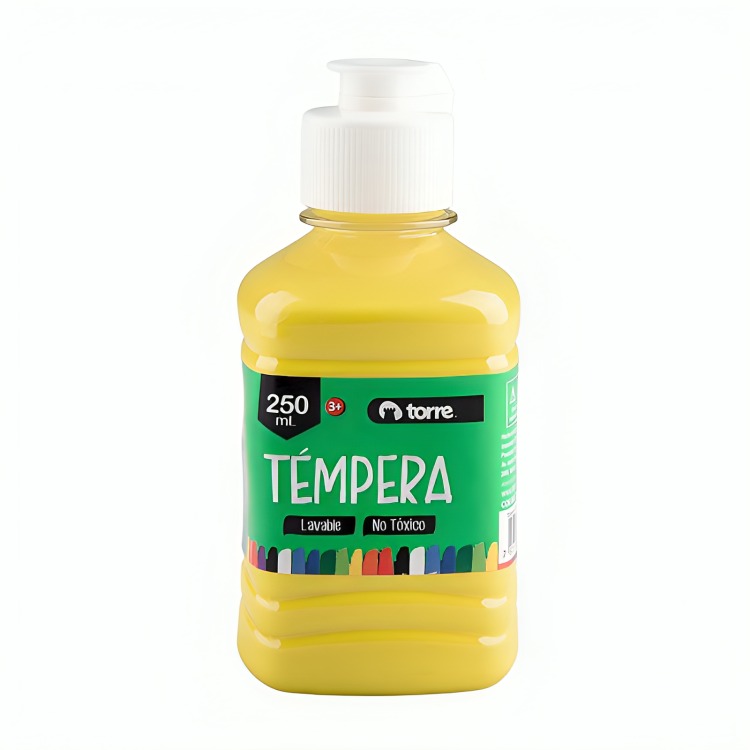 PACK 3 TE MPERA 250 ML / AMARILLO – TORRE - 3
