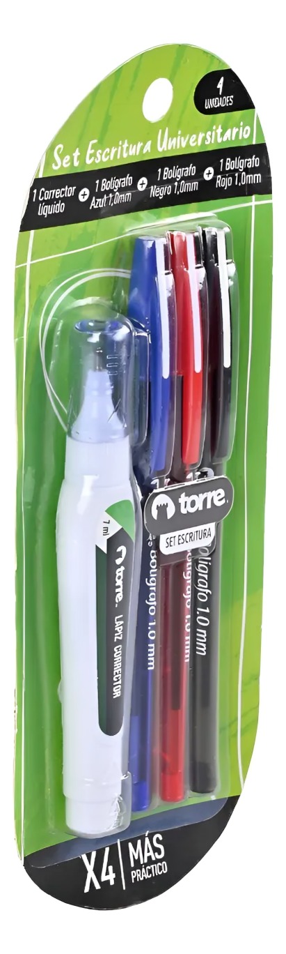 PACK 3 SET ESCRITURA UNIVERSITARIO 3B – TORRE - 2