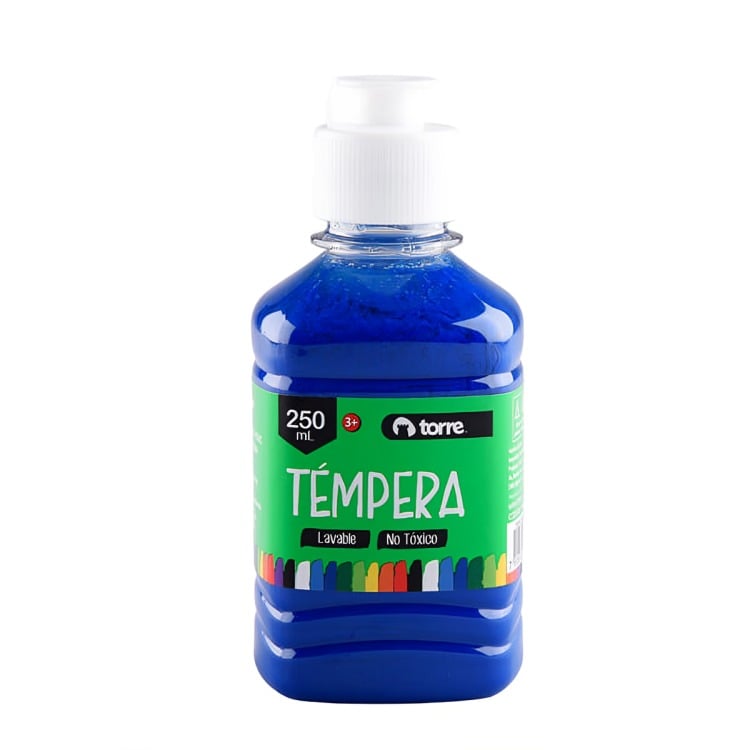 PACK 3 TE MPERA 250 ML / AZUL – TORRE - 2