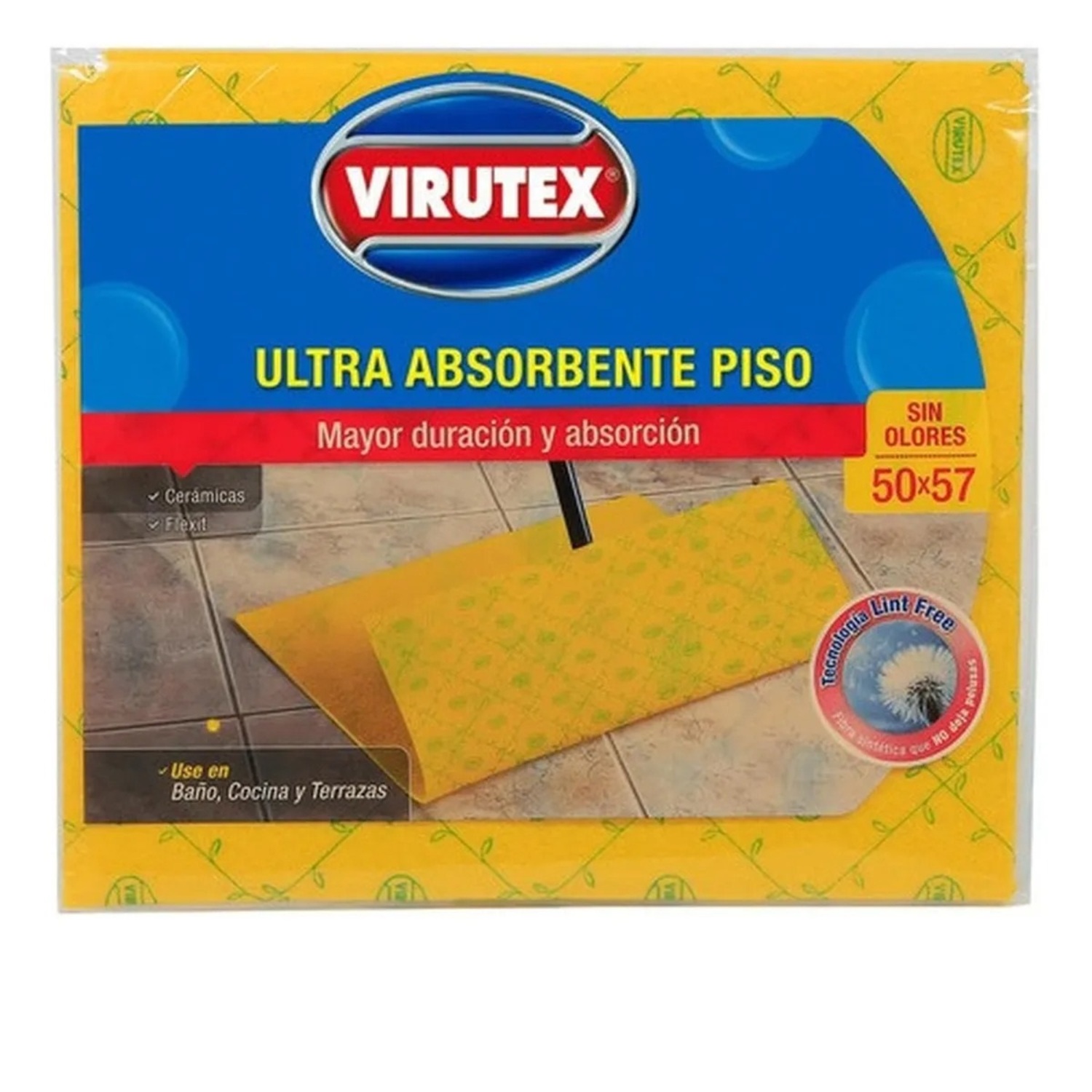 PACK X 4 TRAPERO ULTRA ABSORBENTE GIGANTE- VIRUTEX - 2