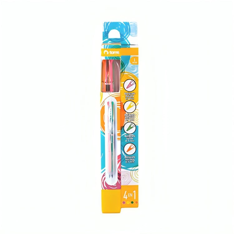 PACK 2 BOLIGRAFO MULTIFUNCIONAL FUN – TORRE - 1
