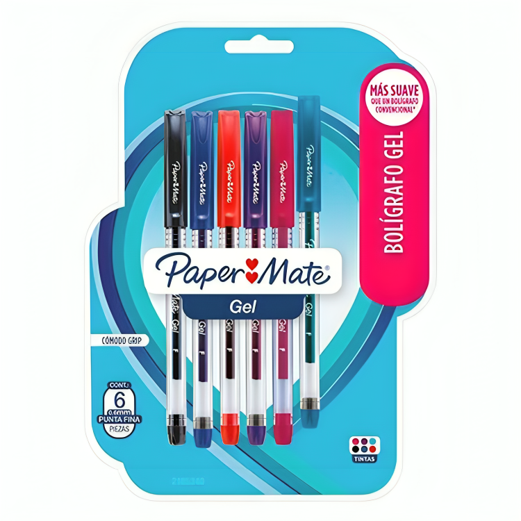 PACK 2 BOLIGRAFO GEL TJX6 SURTIDA – PAPER MATE - 2