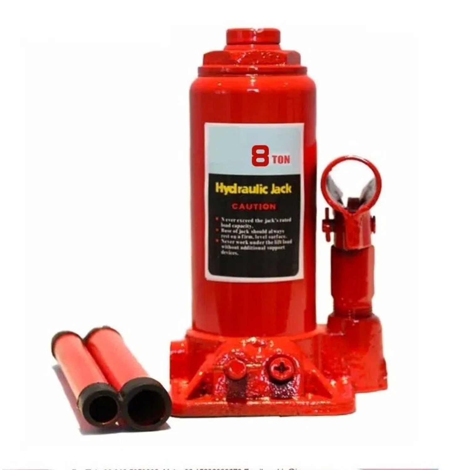 GATO HIDRAULICO DE BOTELLA 8 TONELADAS HYDRAULIC JACK - 1