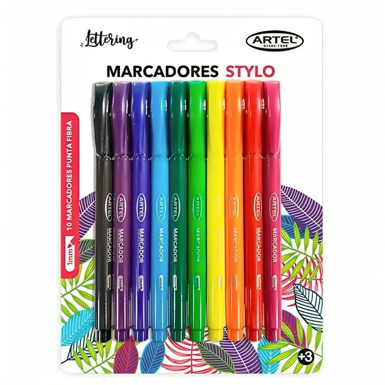 SET MARCADORES STYLO 1MM – ARTEL - 2