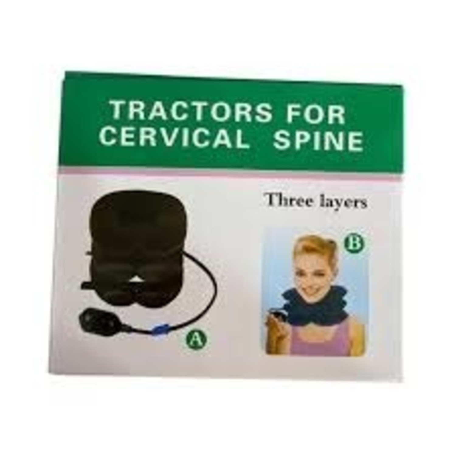COLLARIN CERVICAL INFLABLE ALIVIO DOLOR TENSION CUELLO VIAJE - 4