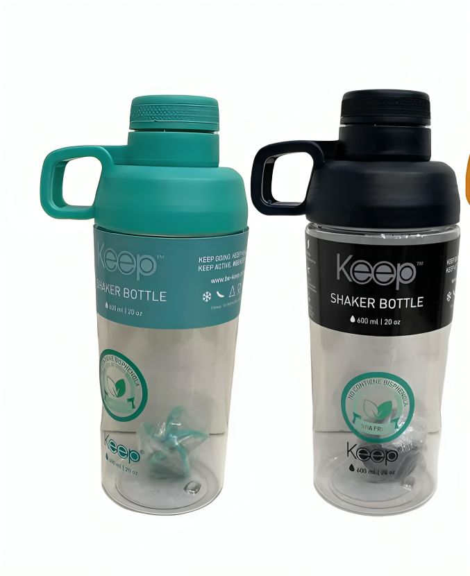 BOTELLA SHAKER 600ML KEEP - 1